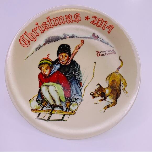 Norman Rockwell Young Love: Sledding Christmas - Picture 2 of 10